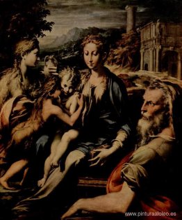 Virgen con San Zacarías Virgen con San Zacarías