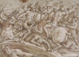 Defensa de Ponte Rozzo sobre el río Ticino en 1524 Defensa de Ponte Rozzo sobre el río Ticino en 1524