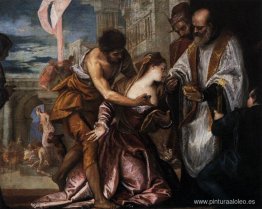 El Martirio y Última Comunión de Santa Lucía El Martirio y Última Comunión de Santa Lucía