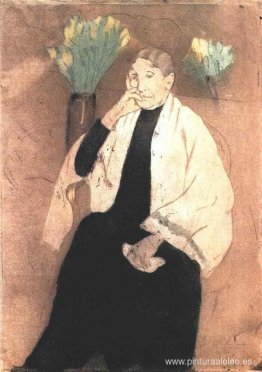 Retrato de la madre del artista. Retrato de la madre del artista.