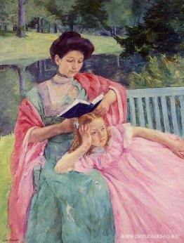 Auguste leyendo a su hija Auguste leyendo a su hija