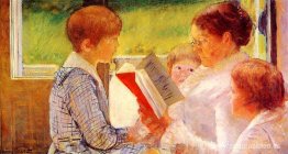 Sra. Cassatt leyendo a sus nietos Sra. Cassatt leyendo a sus nietos