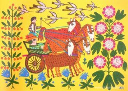 Iván llevó al propietario en su calesa y se cayó dentro Iván llevó al propietario en su calesa y se cayó dentro