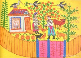 El padrino le lleva un ternero a la madrina El padrino le lleva un ternero a la madrina