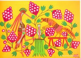 Crane se hace amiga de un zorro Crane se hace amiga de un zorro