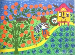 Este oso quiere que le muelen harina Este oso quiere que le muelen harina