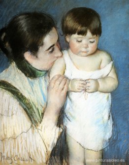 El joven Thomas y su madre El joven Thomas y su madre