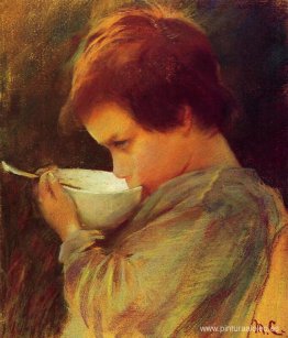 Niño bebiendo leche Niño bebiendo leche