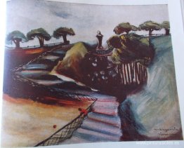 Parque descendiendo hacia Harlem, Nueva York Parque descendiendo hacia Harlem, Nueva York