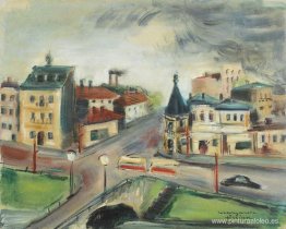 Vista desde el estudio del artista. Vista desde el estudio del artista.