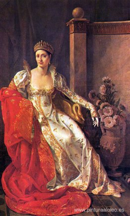 Retrato de Elisa Bonaparte, Gran Duquesa de Toscana Retrato de Elisa Bonaparte, Gran Duquesa de Toscana