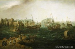 Barcos que comercian en el Este Barcos que comercian en el Este