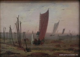 Barcos que zarpan por la mañana. Barcos que zarpan por la mañana.