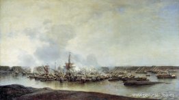 La batalla de Gangut, 27 de julio de 1714 La batalla de Gangut, 27 de julio de 1714