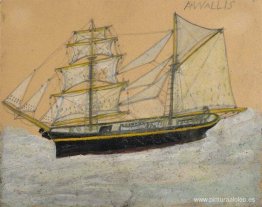 Bergantín con mascarón de proa Bergantín con mascarón de proa