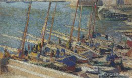 Barcos en Port Collioure Barcos en Port Collioure