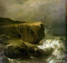 Marea cerca de la costa de Crimea Marea cerca de la costa de Crimea