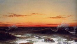 Paisaje marino: puesta de sol Paisaje marino: puesta de sol