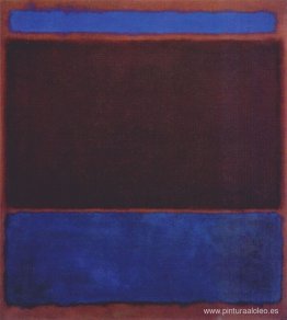 No. 3 (azul brillante, marrón, azul oscuro sobre vino) No. 3 (azul brillante, marrón, azul oscuro sobre vino)