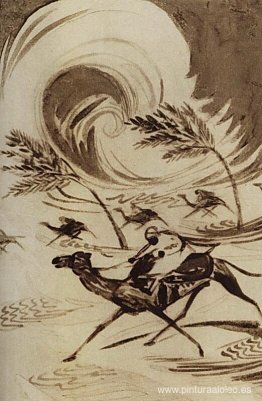 Ilustración del poema de A. Isahakyan 'Abu Lala Mahari' Ilustración del poema de A. Isahakyan 'Abu Lala Mahari'