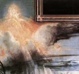 Natividad (detalle del panel de la Crucifixión central derecha d Natividad (detalle del panel de la Crucifixión central derecha d