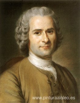 Retrato de Jean Jacques Rousseau Retrato de Jean Jacques Rousseau