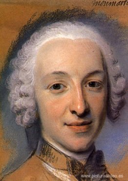 Elaboración del retrato de Joseph Amedee Victor Paris, hijo de J Elaboración del retrato de Joseph Amedee Victor Paris, hijo de J