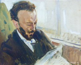 Francisco d'Andrade, Leyendo un periódico Francisco d'Andrade, Leyendo un periódico