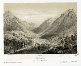 Cauterets - Vue prise du Mamelon vert Cauterets - Vue prise du Mamelon vert