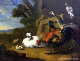 El corral de aves El corral de aves