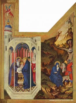 Altar de Felipe el Temerario, duque de Borgoña, ala derecha: La Altar de Felipe el Temerario, duque de Borgoña, ala derecha: La