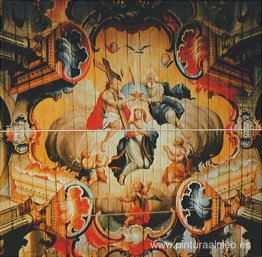 A Coroação da Virgem pela Santíssima Trindade (detalle) A Coroação da Virgem pela Santíssima Trindade (detalle)