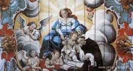 A Virgem entrega o Menino Jesus a Santo Antônio de Pádua (detall A Virgem entrega o Menino Jesus a Santo Antônio de Pádua (detall