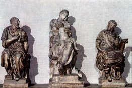 Madonna de los Medici entre San Cosme y San Damián Madonna de los Medici entre San Cosme y San Damián