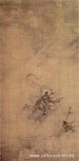 Inmortal montando un dragón Inmortal montando un dragón