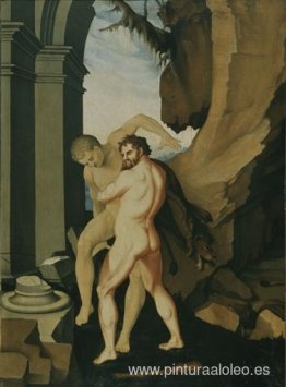 Hércules y Anteo Hércules y Anteo