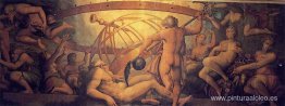 La mutilación de Urano por Saturno La mutilación de Urano por Saturno