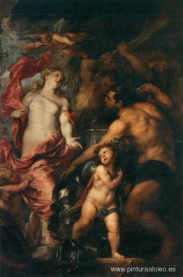 Venus pide a Vulcano la armadura de Eneas Venus pide a Vulcano la armadura de Eneas