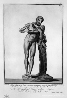 Sileno con Baco Sileno con Baco