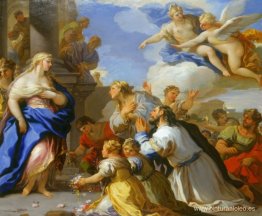 Psique honrada por el pueblo Psique honrada por el pueblo