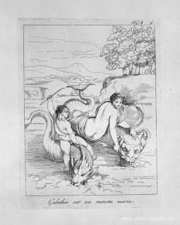 Galatea sobre un monstruo marino Galatea sobre un monstruo marino