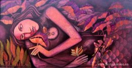 Sirena en Lotus Pond IV Sirena en Lotus Pond IV