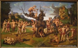 El descubrimiento de la miel por Baco El descubrimiento de la miel por Baco