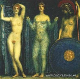 Las tres diosas Hera, Afrodita y Atenea. Las tres diosas Hera, Afrodita y Atenea.