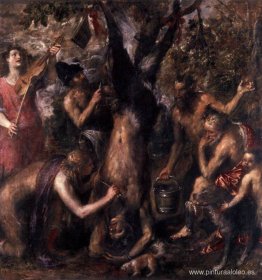 El desollamiento de Marsias El desollamiento de Marsias