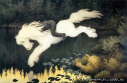 Gutt Paa Hvit Hest Gutt Paa Hvit Hest