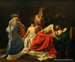 Aquiles y el cuerpo de Patroclo Aquiles y el cuerpo de Patroclo