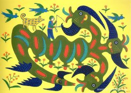 Vania se ha casado con una serpiente de la barba y cabalga por l Vania se ha casado con una serpiente de la barba y cabalga por l