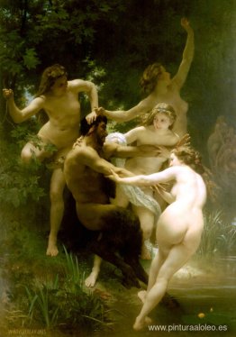 Ninfas y sátiro Ninfas y sátiro