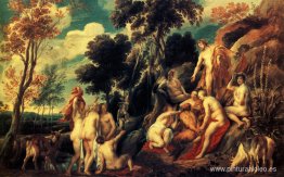Pan castigado por las ninfas Pan castigado por las ninfas